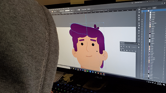 Character Creation For Moho Animation - Optious